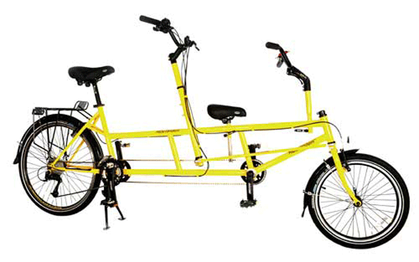 tandem bike for adults and kid
